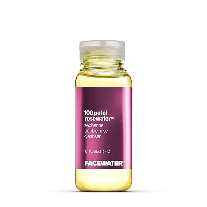 Facewater 100 Petal Rosewater Zepherine Bubble Rinse Cleanser