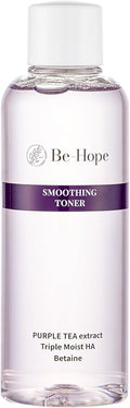 Be-Hope Vegan Luxury Smoothing Toner – Hydrating and Calming Facial Toner with Vegan Peptides, Panthenol, Allantoin – pH Balanced, Sensitive Skin – 200ml / 6.76 fl oz