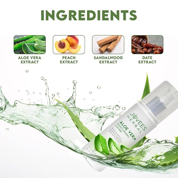 Jovees Aloe Vera Moisturising Lotion - 100 Ml