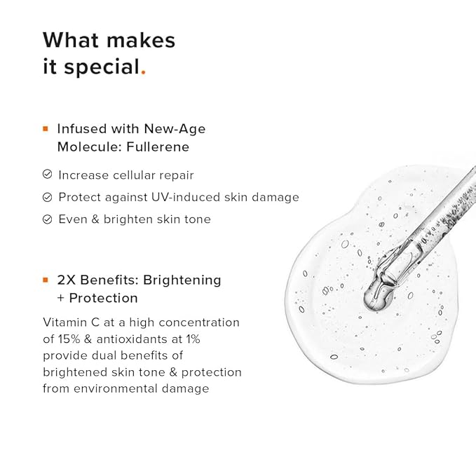 Minimalist Vitamin C+E+Ferulic Acid 16% Face Serum for Anti Aging & Glow | Reduces Skin Damage & Redness to Brighten Dull Complexion | For All Skin Types | For Women & Men | 0.68 Fl Oz / 20 ml
