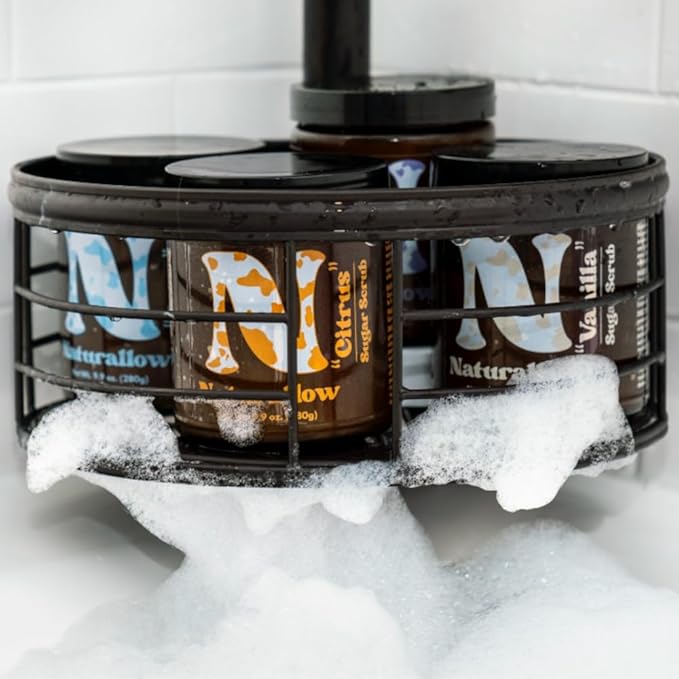 Tallow Pure Sugar Scrub - Scent-Free - Gentle & Revitalizing for All Skin Types - Ideal for Adults & Kids - Enriched with Active Sugar Ingredients for Smoothing Radiant Skin