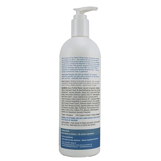 Beauty Without Cruelty Botanical Lotion Fragrance Free - 16 Fl Oz, 2 Pack