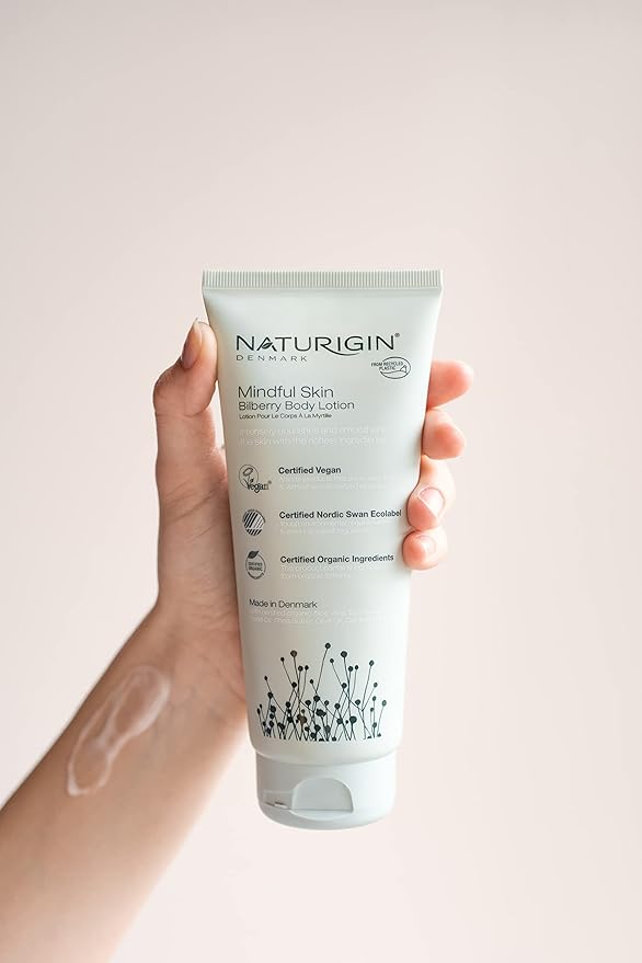 Naturigin Organic Body Lotion Women Men - Natural Body Lotion for Sensitive Dry Skin Body Care, Mens Women Body Moisturizer, Organic & Vegan Certified