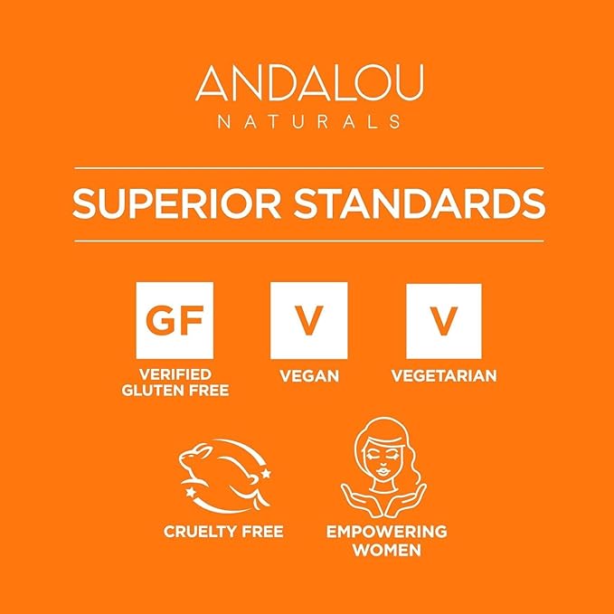 Andalou Naturals Probiotic + Vitamin C Renewal Cream - Complexion Enhancing Hydrating Face Moisturizer - Helps Promote Firmer Skin & More Even Tone - Lightweight, Non-Greasy Formula - 1.7 Oz