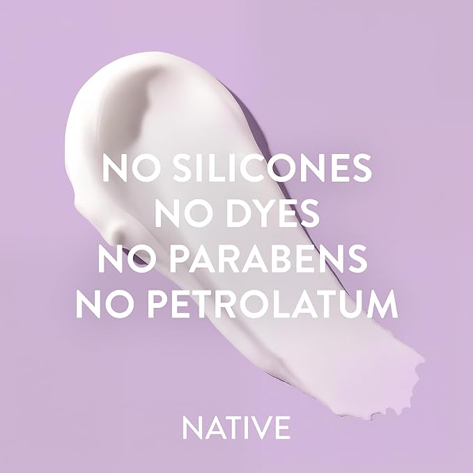 Native Body Lotion, Lavender & Rose, 48-Hour Hydration for Dry & Sensitive Skin, Made with Plant-Based Moisturizers like Shea Butter, Silicone & Paraben Free, 16.5 fl oz