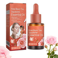 Rose Black Tea Squalane Essential Oil, Moisturizing Hydrating Serum, Rejuvenating Repairing Soften Nourishing Oil, Lightweight & Not Easy Greasy(1Floz/Pcs) (1Pcs)