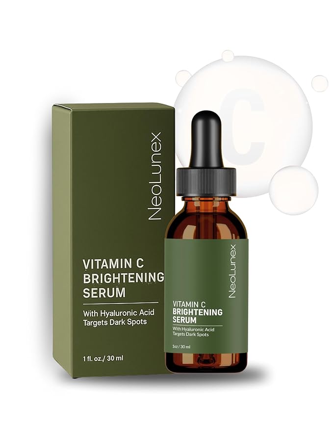 Vitamin C Facial Serum – Dark Spot Brightening Serum – Smooth, Even Skin Texture – Deep Hydrating – Sensitive-Skin Safe – Botanical & Anti-Aging Facial Complex