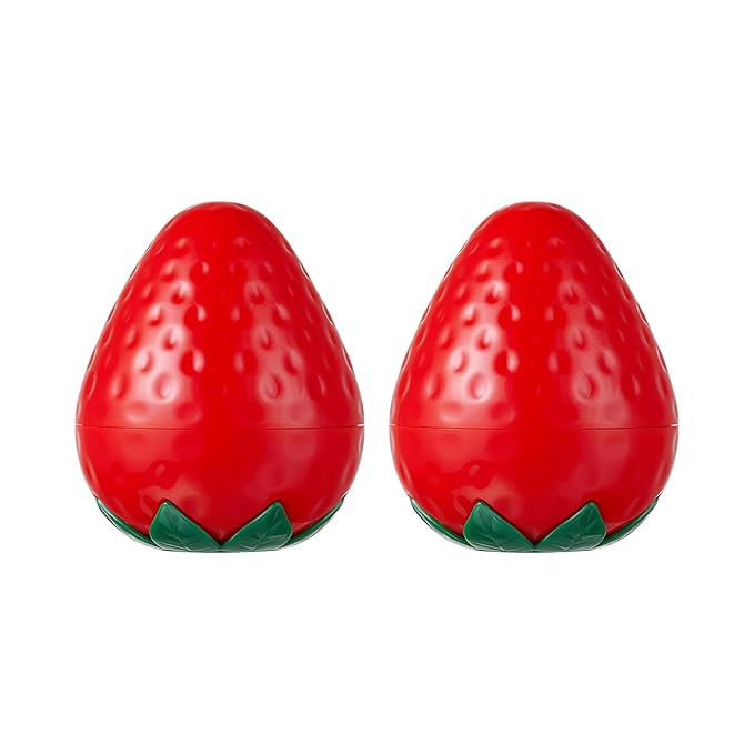 TONYMOLY Strawberry Valentine’s Day Hand Cream 2-Pack – Hydrating Hand Lotion with Strawberry Extract & Shea Butter, Cute Giftable Duo for Dry Hands, Sweet Self-Care & Galentine’s Gift