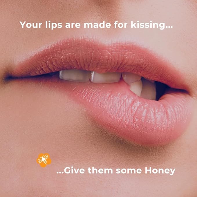 Manuka Honey Lip Balm 15+ UMF – Ultra-Hydrating Formula with Beeswax, Castor Oil & Organic Coconut Oil | 12+ Hour Moisture | Eco-Friendly Recyclable Tube | 0.25 oz / 7 g (Soft Peach)
