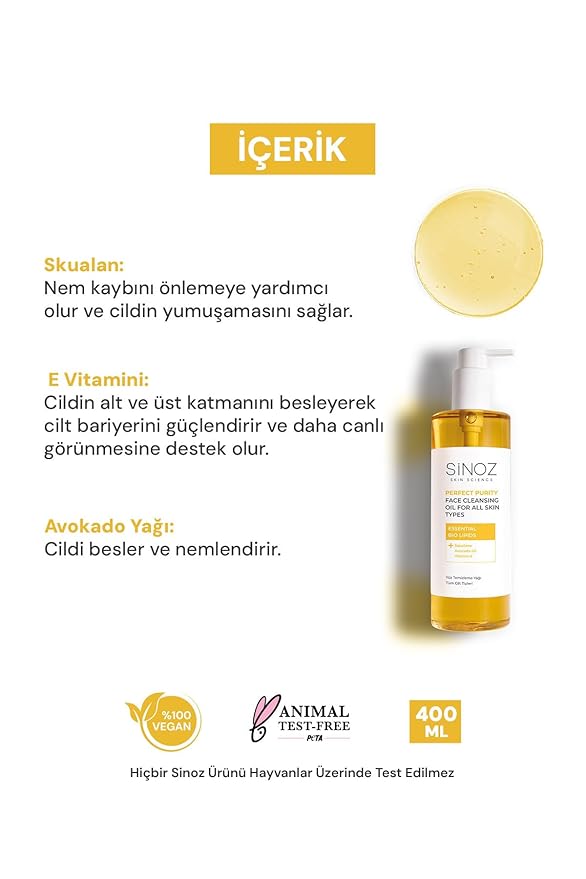 Perfect Purity Face Cleansing Oil for All Skin Types