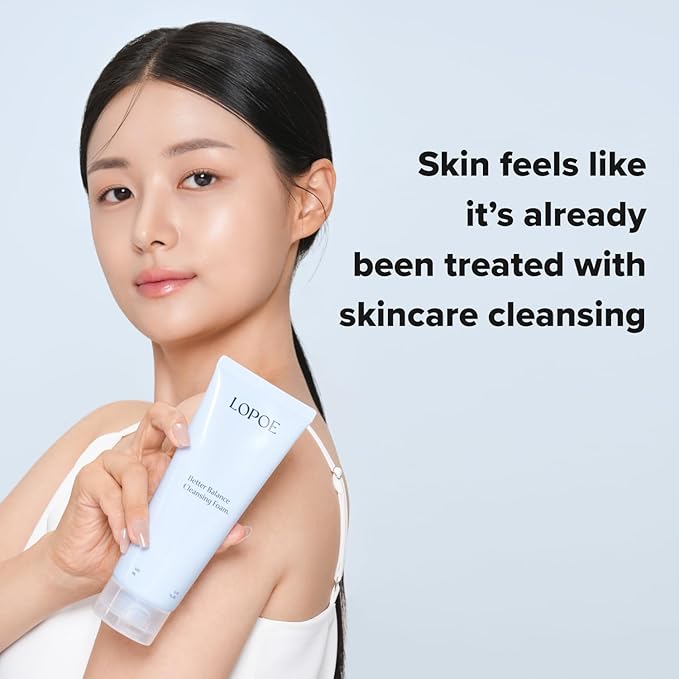 Better Balance Cleansing Foam - No.1 Hydrating Cleansing Foam in the 2025 Hwahae Awards, Korean Facial Wash for All Skin Types, Low pH Facial Cleanser for Sensitive Skin