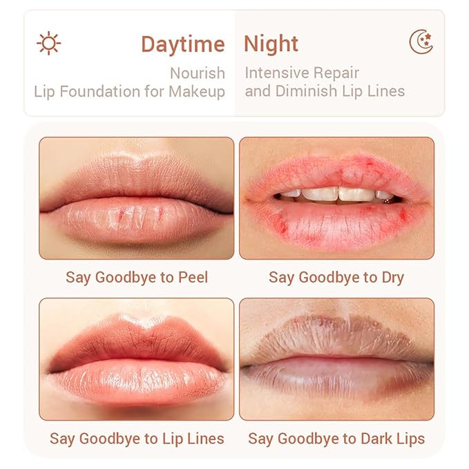 Honey Lip Balm Sleeping Lip Mask, Hydrating Propolis Lip Sleeping Mask, Moisturizing & Prevention Dry and Cracked Lip Scrubs Exfoliator, Lip Repair Nourishes the Lip Skin