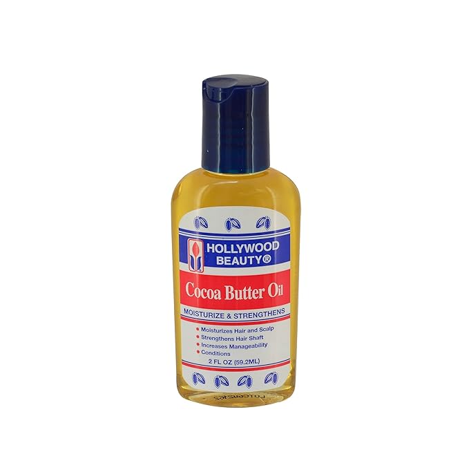 Hollywood Beauty Coco Butter Hair Oil, 2 Oz