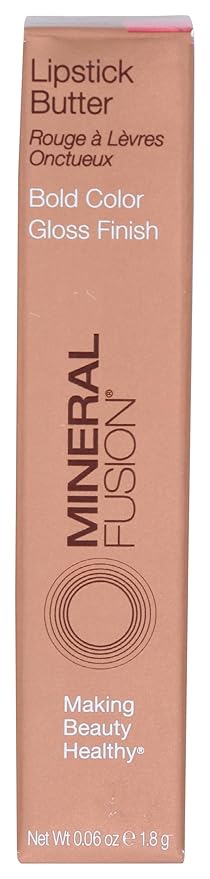 Mineral Fusion Lipstick Butter, Honeysuckle, 0.06 Ounce