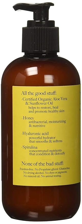 The Naked Bee Nourishing Body Lotion for All Skin Types (8 fl oz) Moisture Replenishing Lotion for Dry Skin Unscented