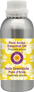 Deve Herbes Pure Anise Essential Oil (Pimpinella anisum) Steam Distilled 630ml (21 oz)