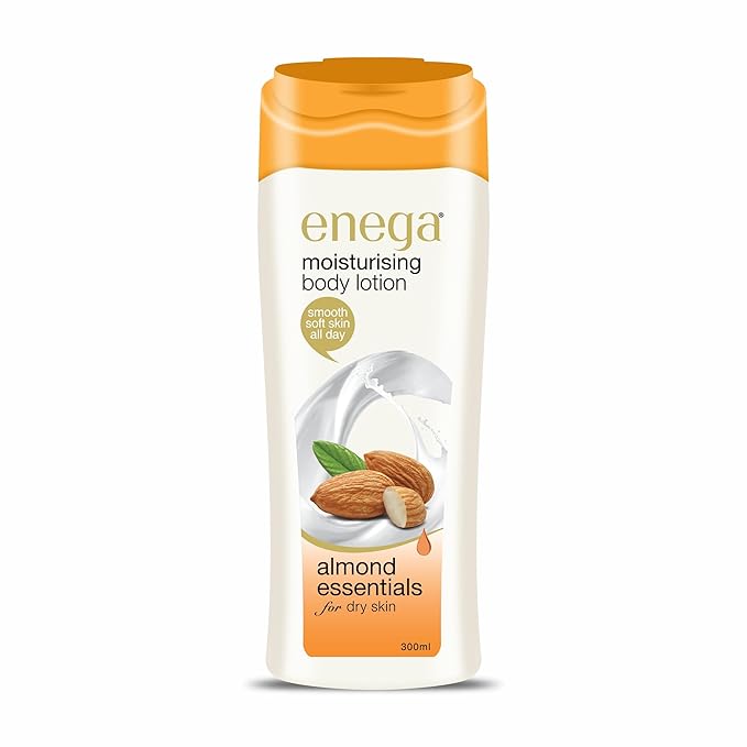 Almond Moisturising Body Lotion for Dry Skin 300 ML, (10.14 Ounce), Winter Essential Body Lotion, Almond Oil Skin Smooth and Deep Nourishing