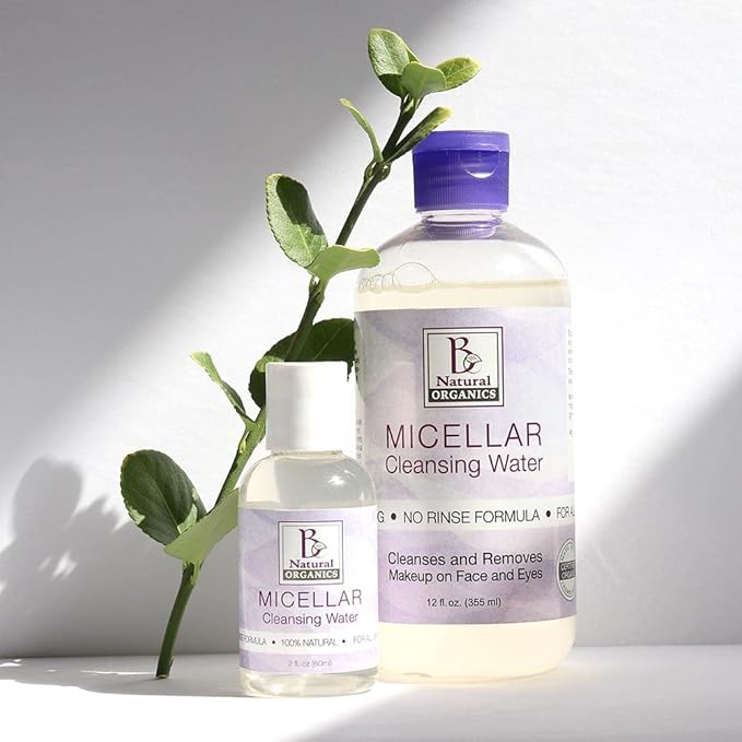 Be Natural Organics Micellar Water 12 Oz (341 ml)