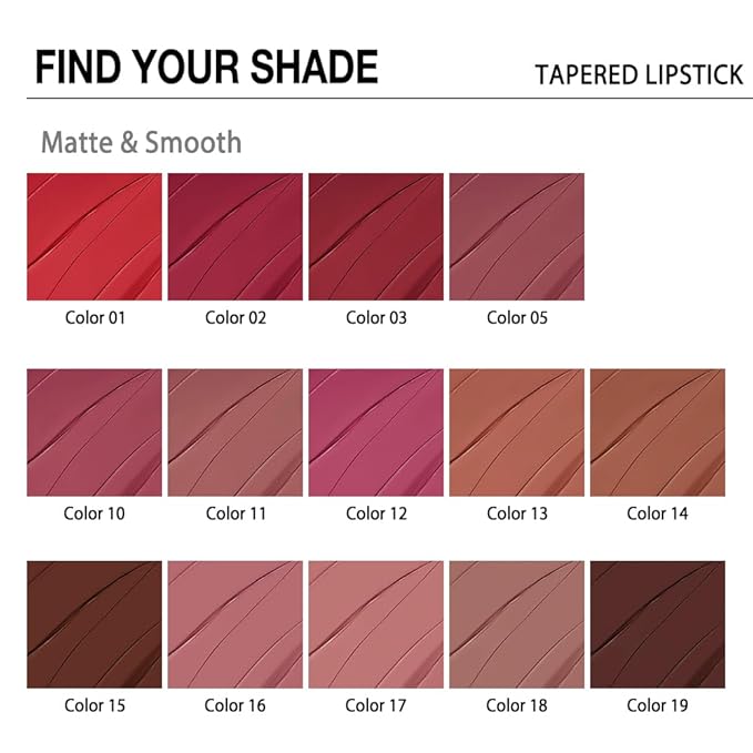 Kaely Dark Red Gradient Matte Lipstick Lip Liner Pencil for Women, 2in1 Flawless Contour Gradual Ombre Effect Lip Pencil Makeup Waterproof, labiales mate 24 horas originales, 03
