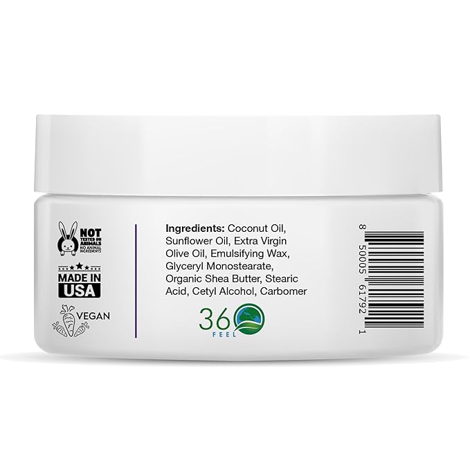 360Feel Black Raspberry Vanilla Lotion - Hydrates with Coconut & Olive Oil, Plant-Based, Non-Greasy, Sensitive Skin, All Day Use