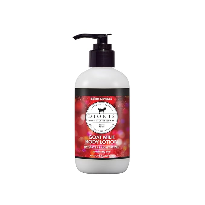 Dionis Goat Milk Body Lotion Berry Sparkle 8.5 oz (Pack of 1)
