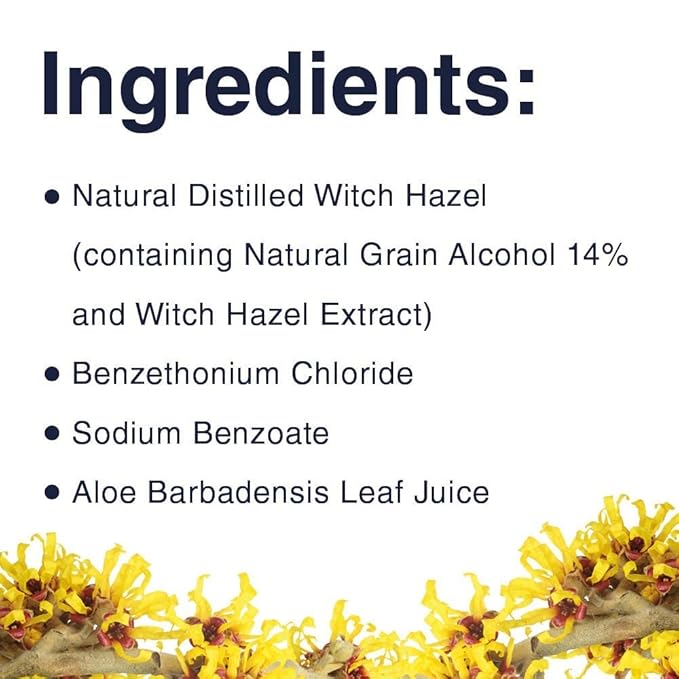 Dickinson's Original Witch Hazel Refreshingly Clean Cleansing Cloths with Aloe, 4 Pack, 25 Cloths per Pack