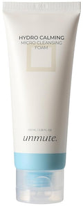 UNMUTE Hydro Calming Micro Cleansing Foam 100ml (3.38 fl oz) – Gentle Face Cleanser with LHA & Plant-Derived Ingredients | Deep Cleansing, Hydrating & Skin-Soothing Formula