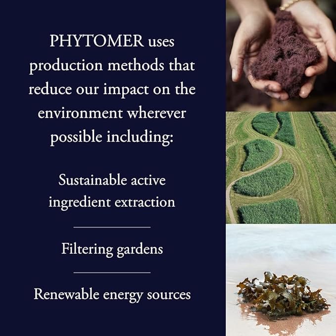 Phytomer Cyfolia Organic Face Moisturizer Mask | Hydrating Wash Off Mask | Certified Organic | Skin Plumping, Restoring | For More Radiant, Hydrated, Refreshed Skin | 50 ml