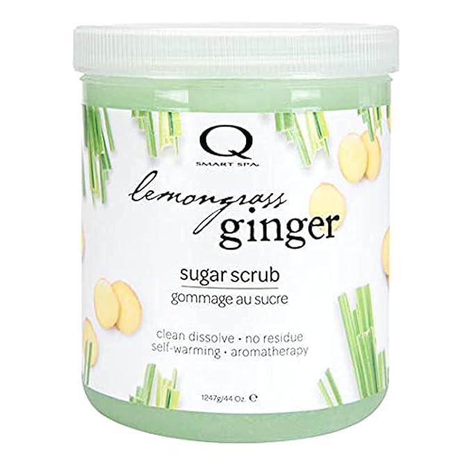 Qtica Smart Spa Sugar Scrub (Lemongrass Ginger, 44oz)