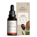 Juicy Chemistry Pure, Cold-Pressed & Organic Carrier Jojoba Oil For Skin, Hair & Nails | Ecocert Organic, Hexane And Gmo Free Carrier Oil For Men & Women | Cruelty-Free & Vegan 30 ml (Pack Of 1)