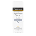 Neutrogena Age Shield Face Oil-Free Sunscreen Lotion with Broad Spectrum SPF 70, Non-Comedogenic Moisturizing Sunscreen to Help Prevent Signs of Aging, PABA-Free, 3 fl. oz.