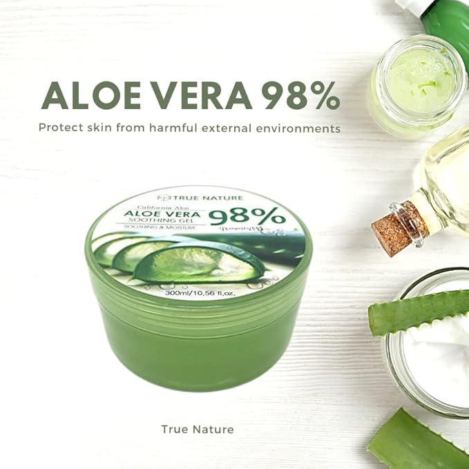CUROFIT True Nature Soothing & Moisture Aloe Vera 98% Face moisturizer Body aloe vera gel (1)