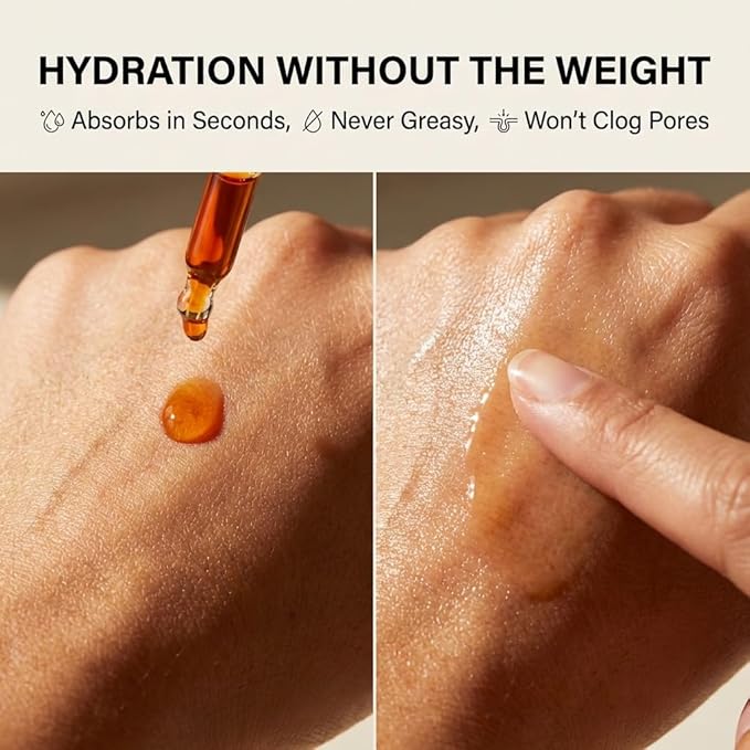 Offernova Organic Rosa de Mosqueta Oil- USDA Certified Rosehip Seed Oil Pure Cold Pressed, Repairs & Brightens Skin - Gua Sha Massage, Face, for All Skin Types - Aceite Facial 1OZ