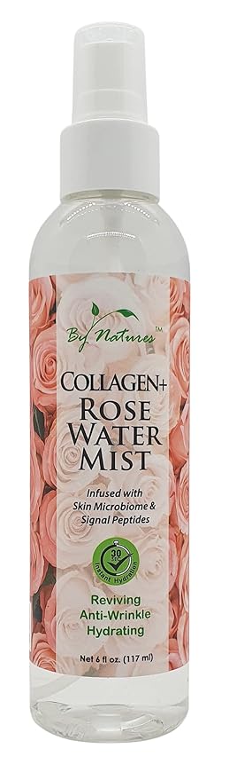 By Natures Collagen+ Rose Water Mist - 6 fl oz (Pack of 2)