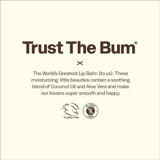 Sun Bum Cocobalm Banana Cream - Hydrating Lip Balm with Coconut Oil and Aloe Vera - 0.15 oz Stick