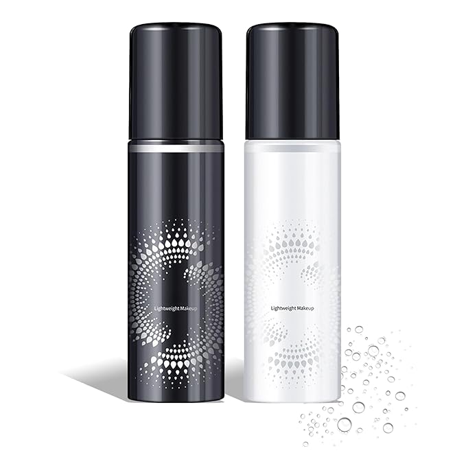 2PCS Makeup Setting Spray Set, Face, Weightless, Long Lasting, Waterproof, Fixing, Smudge-proof, Hydrating & Refreshing, All Skin Types