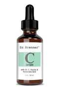 Dr. Brenner Vitamin C Serum for Face with 20 L-ascorbic Acid, Ferulic Acid, Vitamin E and Hyaluronic Acid