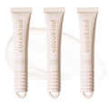 Cocokind Ceramide Lip Blur Balm, Be Real - Clear Hydrating Lip Balm with Ceramides & Peptides, Made for Sensitive Skin & Lips, Unflavored & Fragrance-Free - 3 pack