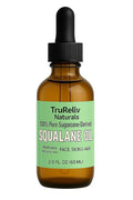 Squalane 100% Pure Plant Derived Face Oil 2 Fl Oz All Natural, Hydrates Nourish Moisturize Skin Face Body and Hair for All Skin Types