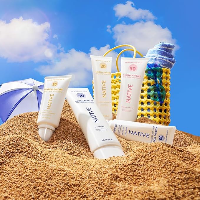 Native Tropical Breeze Body Sun Screen5 oz