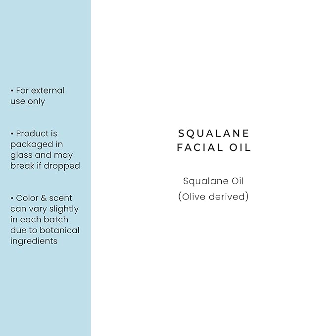 Indie Lee 100% Squalane Oil, 100% Olive-Derived Daily Multi-Use Face & Body Oil, Hydrating Non-Greasy Moisturizer for Dry Skin, Fine Lines & Wrinkles, Even Skin Tone, Brighten & Improve Texture, 10ml