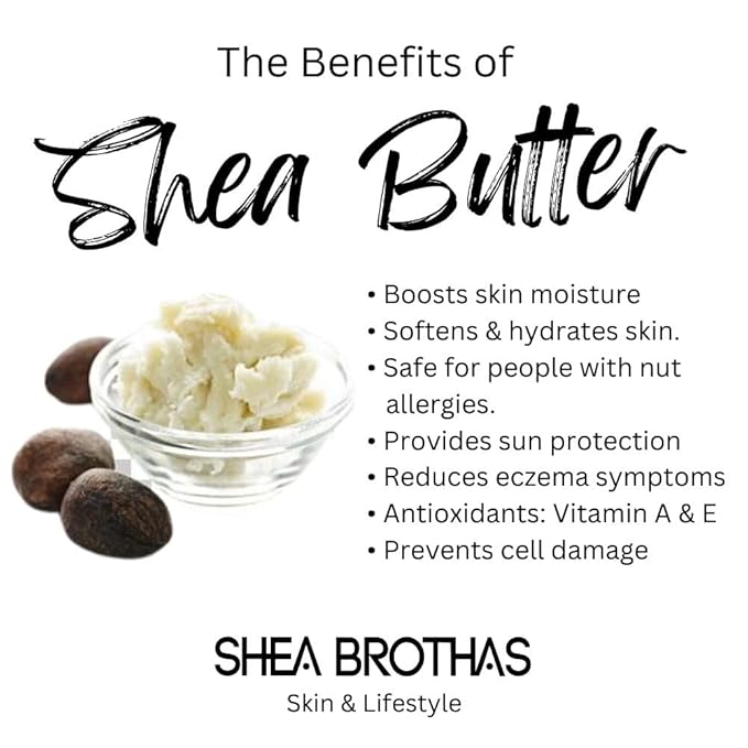 | Unrefined | Raw | Coconut Lemongrass | Organic Shea Butter Body Butter | Whipped | Dry Skin | Eczema | All Skin Types | Gifts | Men | Women | Kids | Fair Trade | 8 oz