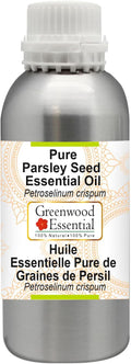 Greenwood Essential Pure Parsley Seed Essential Oil (Petroselinum crispum) Steam Distilled 1250ml (42.2 oz)