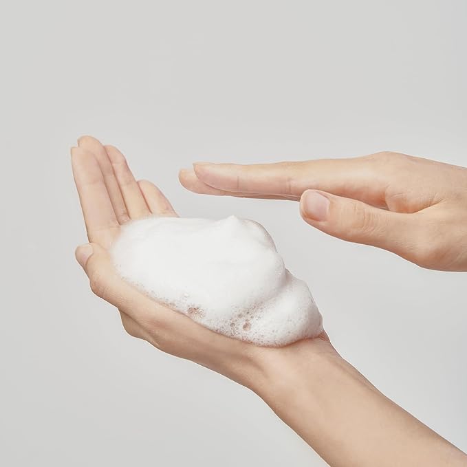 Farro Enzyme Skincare Calming Cleansing Foam 150ml / 5.07oz, helps with gentle and soft cleansing with micro whip, keeping your face anti-aging & keep skin barrier.