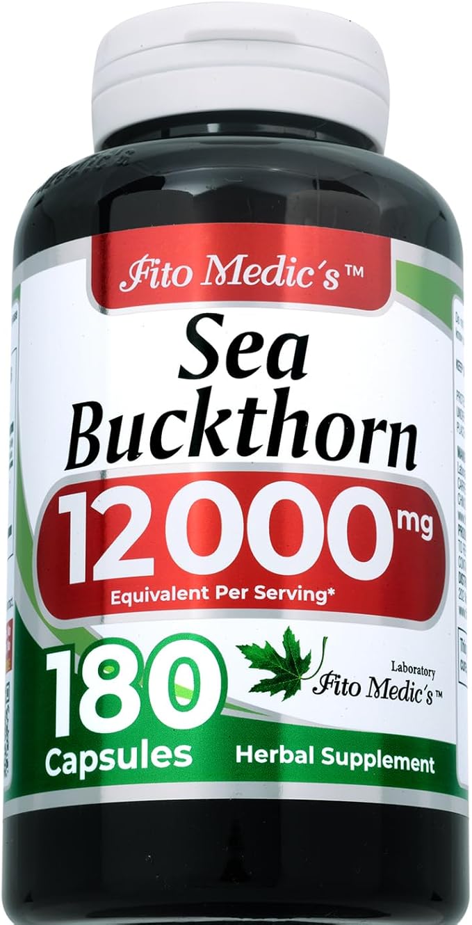 FITO MEDIC'S Lab | sea Buckthorn | seabuckthorn | 180 Capsules.