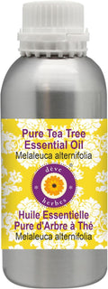 Deve Herbes Pure Tea Tree Essential Oil (Melaleuca alternifolia) Steam Distilled 630ml (21 oz)