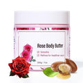 Rose body butter - 7OZ Organic Shea Butter body butter for Dry Skin, Hydrating Winter Moisturizer for WomenDeeply Moisturizes&Smooth Skin, Christmas Stocking Stuffers Gifts (7 OZ, Rose)