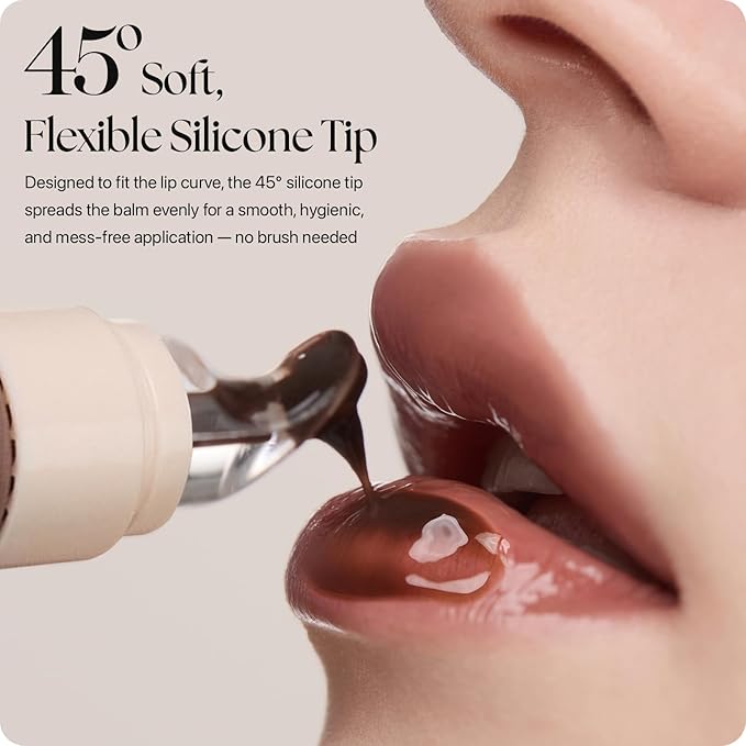 Nature Republic Honey Melting Lip Butter Balm – Hydrating Tinted Balm with Peptides, for Sheer & Glossy, Smooth & Soft Lips (Dirty Espresso)