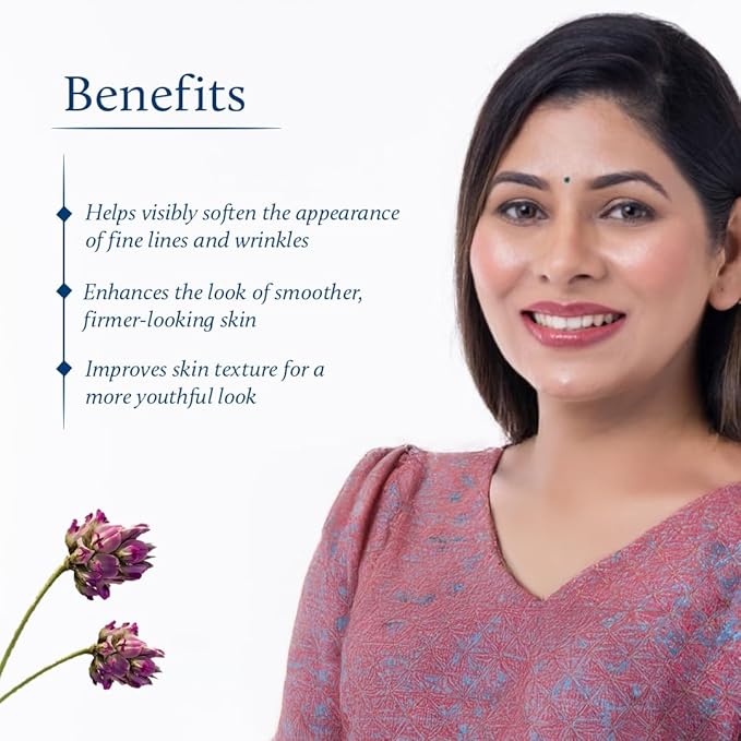 Blue Nectar Bakuchiol Retinol Serum for Face with Babchi Oil | Plant Based Retinol Alternative for Fine Lines & Wrinkles | Anti-Aging Face Serum for Women & Men (10 Herbs, 1 fl oz)