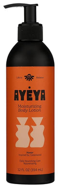 Ayeya Moisturizing Body Lotion – Honor – Cedarwood, Ylang-Ylang & Geranium Oils – Vegan Rejuvenating Lotion with Baobab Oil for Aging or Mature Skin – 12 Fl Oz